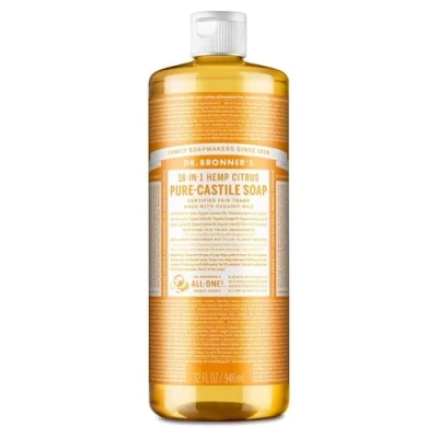 Image of Dr Bronner&#039;s 946 ml Organic Citrus Castile Liquid Soap