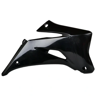 Image of Polisport Yamaha Radiator Scoops YZF 250 450 2006 2009, Black Motocross4u