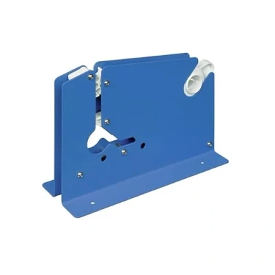 Image of indigo Bag Neck Sealer PVC Tape Food Fruit Veg Meat Ingredients Packaging Takes Up to 12mm Wide Tapes