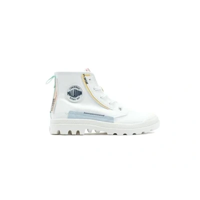 Image of Palladium Women&#039;s Pampa Underlayer Sneaker, Star White, 8 UK
