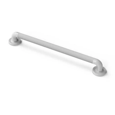Image of NymaPRO Plastic Fluted Grab Rail White with Concealed Fixings 450mm PFGB 18/WH