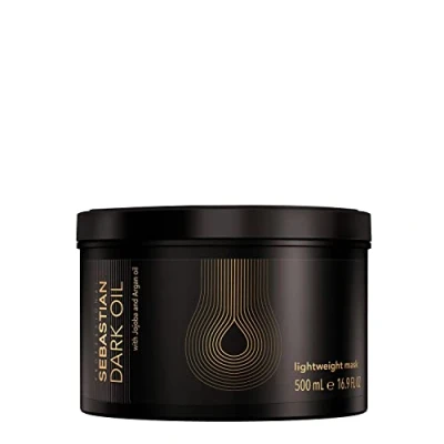 Image of Sebastian Professional Dark Oil Lightweight Hair Mask For Smooth and Nourished Hair, all Types, Care, 500ml
