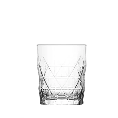 Image of LAV 3X Keops 345ml/11.75oz Clear Whisky Glasses Water Juice Cocktail Tumblers