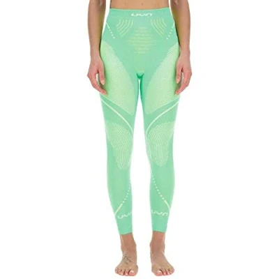Image of UYN U100010 EVOLUTYON UW LONG Pants Women&#039;s Light green/white/white XS