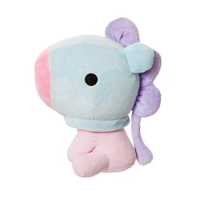 Image of AURORA BT21 Official Merchandise, Baby MANG Sitting Doll 8In, Soft Toy, Purple, Blue &amp; 61372