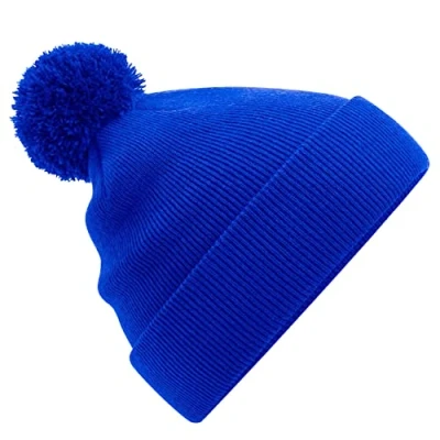 Image of Beechfield B426B Junior Original Pom Beanie Bright Royal