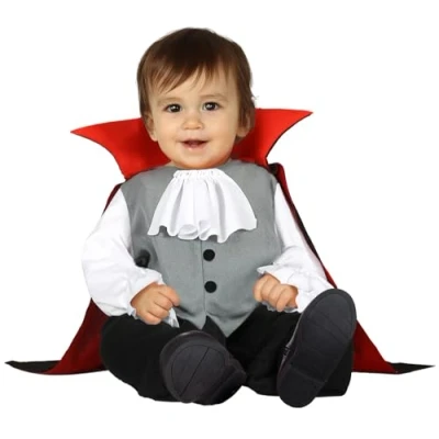 Image of FIESTAS GUIRCA Elegant Vampire Fancy Dress Costume for Baby Boy 12 18 Months