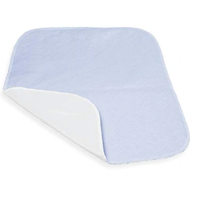 Image of ComfortCare Eco Blue, Washable Incontinence Pad, 100% Waterproof Bed Protector Sheet, 60 x cm