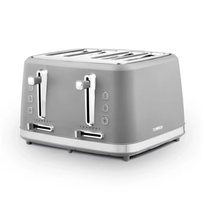 Image of Tower Odyssey 4 Slice Toaster Grey