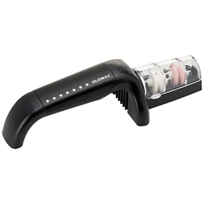 Image of Global Ceramic Knife Sharpener Black Handle