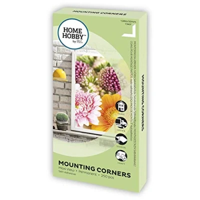 Image of HomeHobby by 3L Mounting Corners, Maxi View, 32mm (250 pcs)