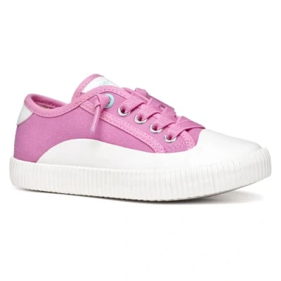Image of Geox J TIPPESTE GIRL girls&#039;s Children&#039;s Shoes (Trainers) in Pink