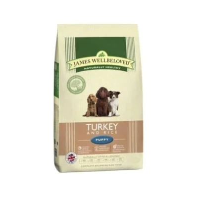 Image of James Wellbeloved Puppy Turkey &amp; Rice 2kg