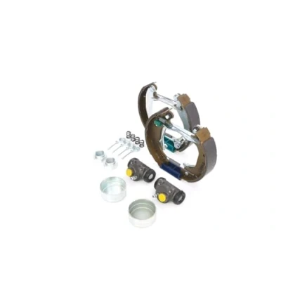 Image of 42415C, 42415F, 42416C, 42416R, 424229 brake Set, drum brakes BOSCH 0 204 114 028 with accessories, wheel cylinder PEUGEOT: 106 I Hatchback
