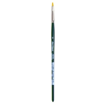 Image of Da Vinci 122 Series Hobby Brush, Synthetic Fiber, Green, 17 x 0.3 30 cm