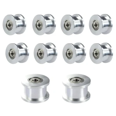 Image of BZ 3D GT2 Idler Pulley 20 Toothless Bore 3mm for Printer 6mm Width Timing Belt. (Pack of 10pcs) (20 3mm)