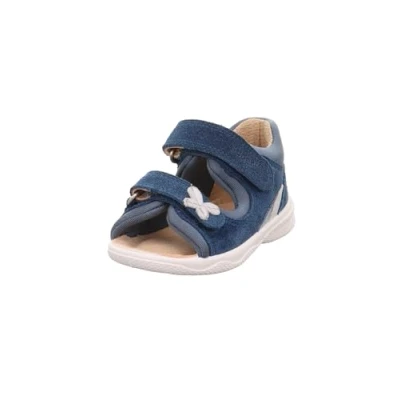 Image of Superfit Polly Walking sandals for kids, Size: 2.5K, Blau Leather and textile