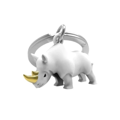 Image of O meta[l]morphose METALMORPHOSE MTM191 01 Golden Deer Keyring, white, One Size, size