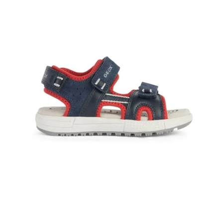 Image of Geox J Sandal Albums Boy, Navy red, 11.5 UK Child
