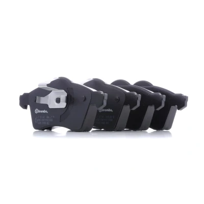 Image of 7D0698151, 7D0698151E Brake pad set BREMBO P 85 047 PRIME LINE Ring excl. wear warning contact with piston clip without accessories