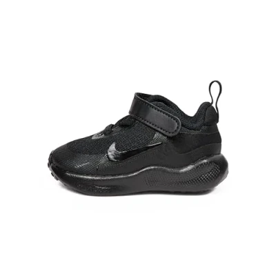 Image of Nike Performance Revolution 7 Unisex Neutral running shoes for kids, Size: 3.5K, Black/anthracite Textile/synthetics
