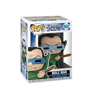 Image of Funko POP! Marvel: Fantastic Four Mole Man Collectable Vinyl Figure Gift Idea Official Merchandise Toys for Kids &amp; Adults Comic Books Fans Model Collectors and Display