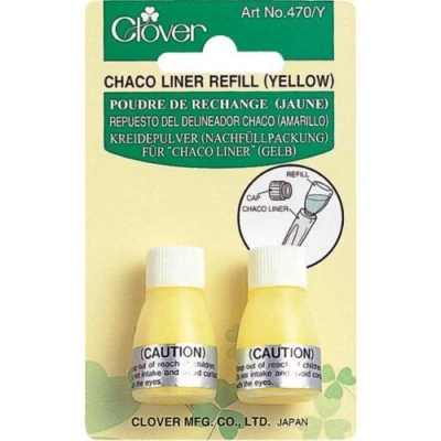 Image of clover 470/Y Chaco Liner Refill: Yellow, 1