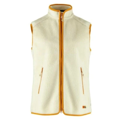 Image of Fjallraven 86994 113 Vardag Pile Fleece vest W Sports Women&#039;s Chalk White Size L