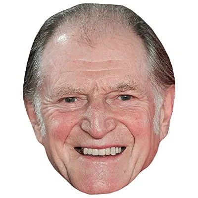 Image of David Bradley (Smile) Celebrity Mask, Flat Card Face, Fancy Dress Mask