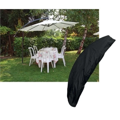 Image of Garland Small Sail Parasol Cover Black