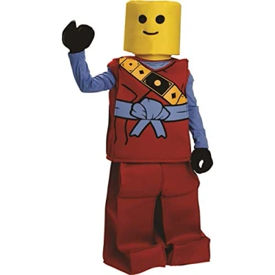 Image of Dress Up America Halloween Block Ninja Costume Beautiful Set for Role Play