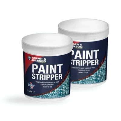 Image of Spear and Jackson Professional Paint Stripper 2 x 1 Litre Ready to Use