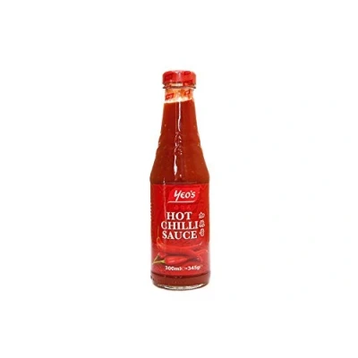 Image of Yeo&#039;s Hot Chilli Sauce, 300 ml, Pack of 12