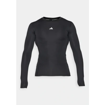 Image of adidas Performance Techfit Long sleeved top, Men&#039;s, Size: Large, Black