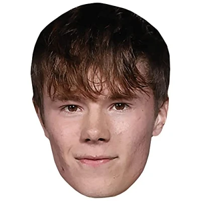 Image of Edvin Ryding (Fringe) Celebrity Mask, Flat Card Face, Fancy Dress Mask
