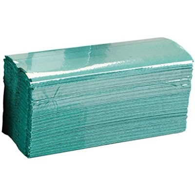 Image of Northwood HC128g Green 1 Ply C Fold Hand Towel (15x192)