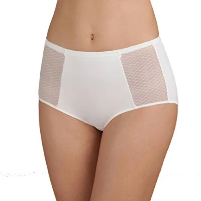 Image of DIM Ecodimflat Tummy Brief Shapewear, Women&#039;s, Size: 14, Nacre