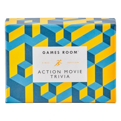 Image of Ridley&#039;s Games GAM131 Action Film Trivia Room Quiz, Multicoloured, A6