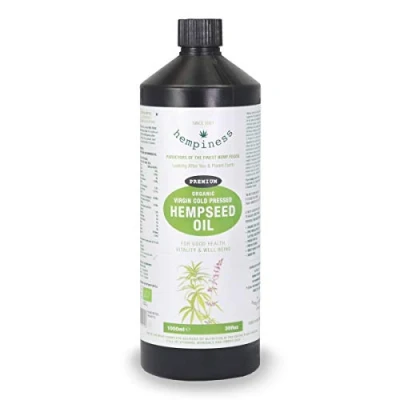 Image of Hempiness Organic Premium Hemp Seed Oil 1 Litre