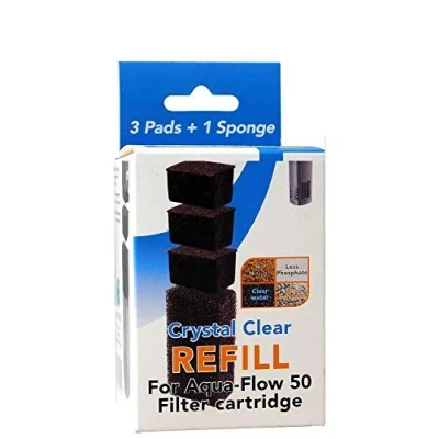 Image of Superfish Aqua Flow 50 Crystal Clear Filter Cartridges x 3 150g