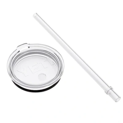 Image of YETI Rambler Tumbler Straw Lid, White, 20oz (591ml)