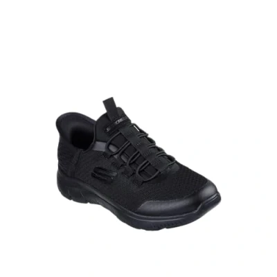 Image of Skechers Summits High Range Slip Ins Sneaker, Black, 12 UK Child