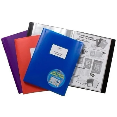 Image of Tiger 301463 100 A4 Pocket Flexi Display Book