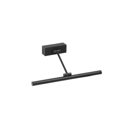 Image of Magritte 1 Integrated LED Picture Light Wall Black, 3000K