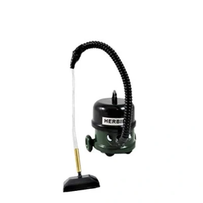Image of Melody Jane Dolls House Herbie Vacuum Cleaner Hoover Green Modern Cleaning Accessory