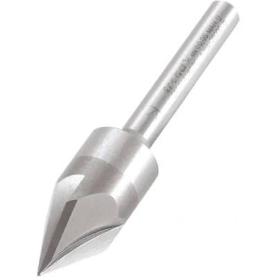 Image of Trend Professional Triple Flute Engraver, 60 Degree, 1/4 Inch Shank, 14.5mm Cut Diameter &amp; 12.5mm Length, Solid Carbide, S11/11X1/4STC