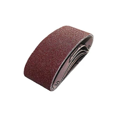 Image of 80 Grit Sanding Belt 75 x 533 mm 10 Pieces