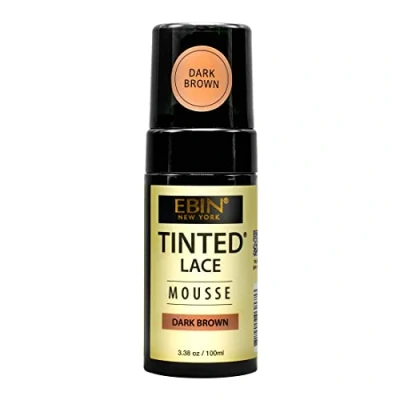 Image of EBIN Tinted Lace Mousse (Dark Brown, 100 ml)