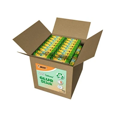 Image of BIC ECOlutions Glue Sticks 36 g, Box of 240