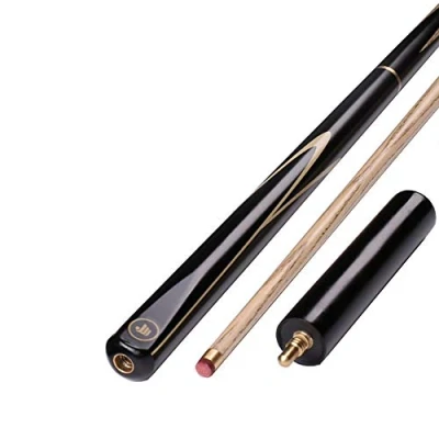 Image of YRU 145CM Snooker Billiard Pool Cue, Handmade 3/4 Jointed Ash Shaft 3 Piece Tips 10mm/11.5mm With Extension Accessories Hard Case(Size:11.5mm,Color:#1)